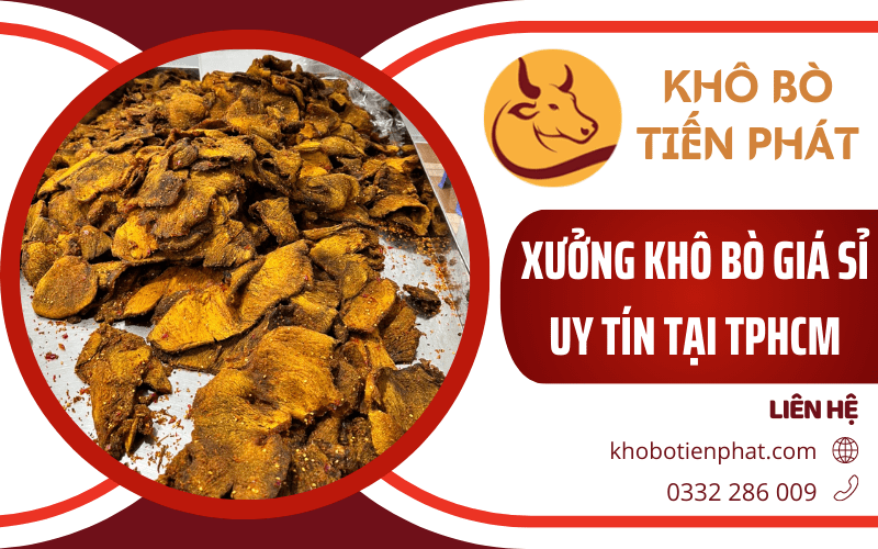 khô bò giá sỉ